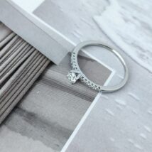 Pierścionek stal chirurgiczna platerowana złotem PST561, Rozmiar pierścionków: US10 EU22