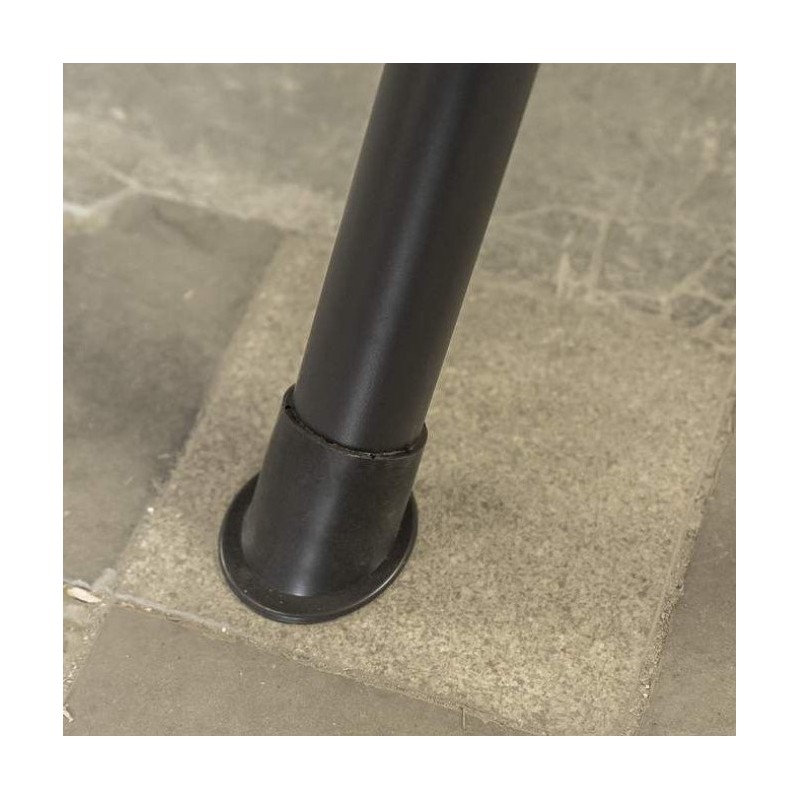 Huśtawka ogrodowa 3-osobowa z baldachimem i 2 poduszkami, grafitowa HO01 - obrazek 5