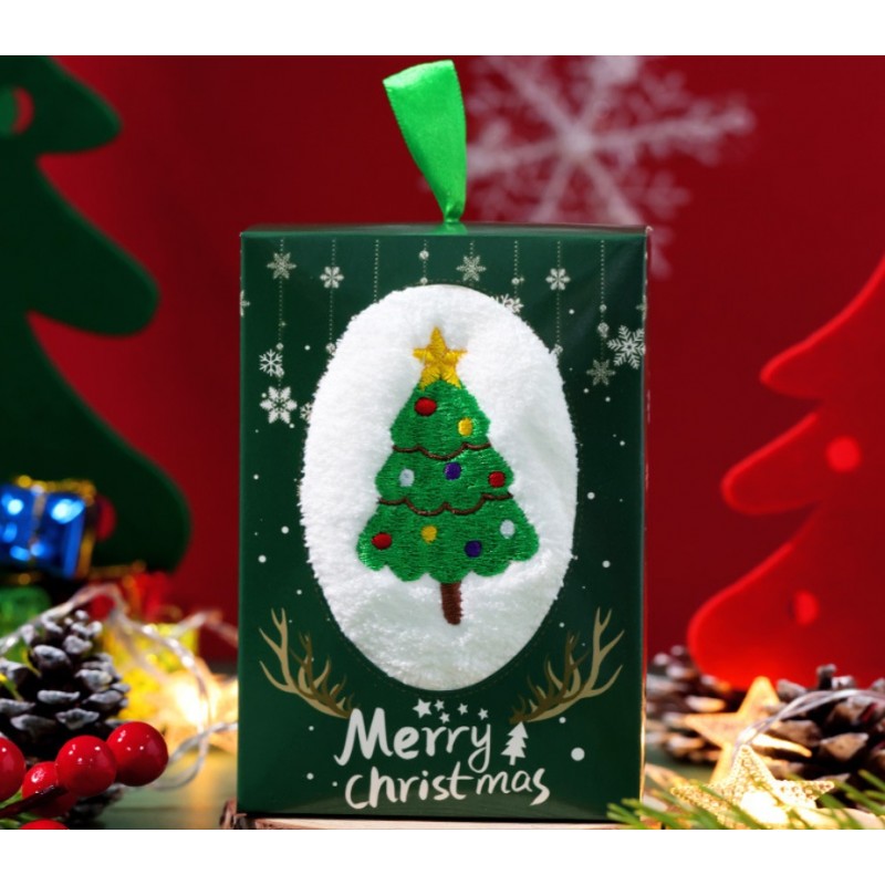 Ręcznik świąteczny motyw CHOINKA 35x35cm REC59WZ2