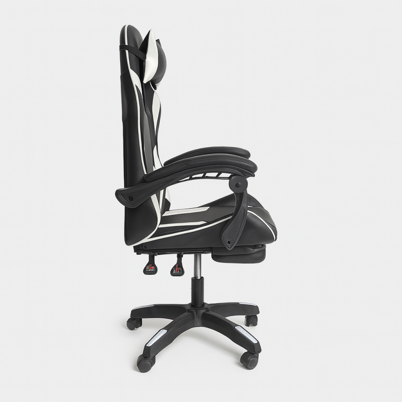 Fotel gamingowy obrotowy z podnóżkiem STRIKER ONE - KO31B - obrazek 5