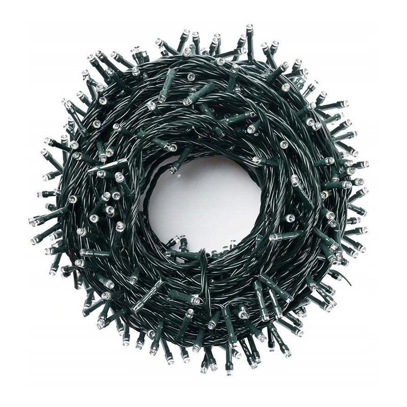 Światełka lampki 500 LED MULTIKOLOR, FLASH BIAŁY LAMP31MULTI - obrazek 2