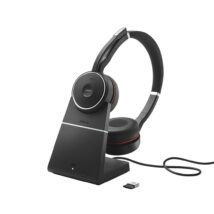 Jabra 7599-848-199 słuchawki/zestaw słuchawkowy Przewodowy i Bezprzewodowy Opaska na głowę Połączenia/muzyka Bluetooth Podstawka do ładowania Czarny