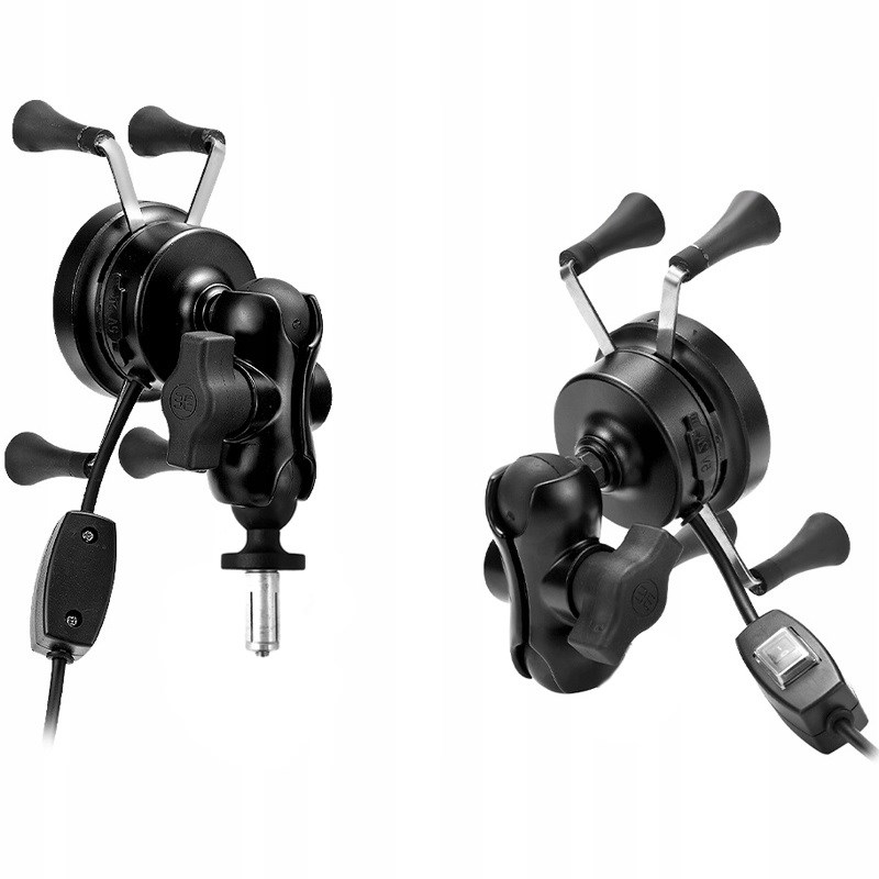 Uchwyt na telefon i ładowarka indukcyjna FreedConn MC7W 10W + USB - obrazek 4