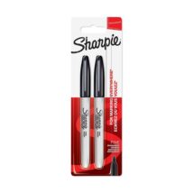 Marker permanentny Sharpie Fine – blister 2szt. (czarny) F 1,0mm 1985860