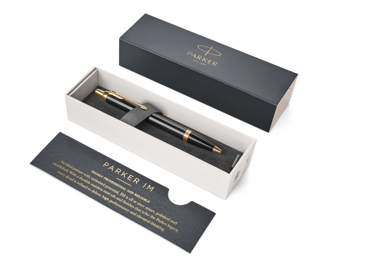 Długopis PARKER IM Black GT 1931666 - obrazek 4