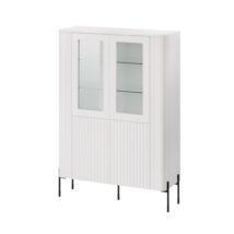 Witryna VERA 110x40x160 biały mat