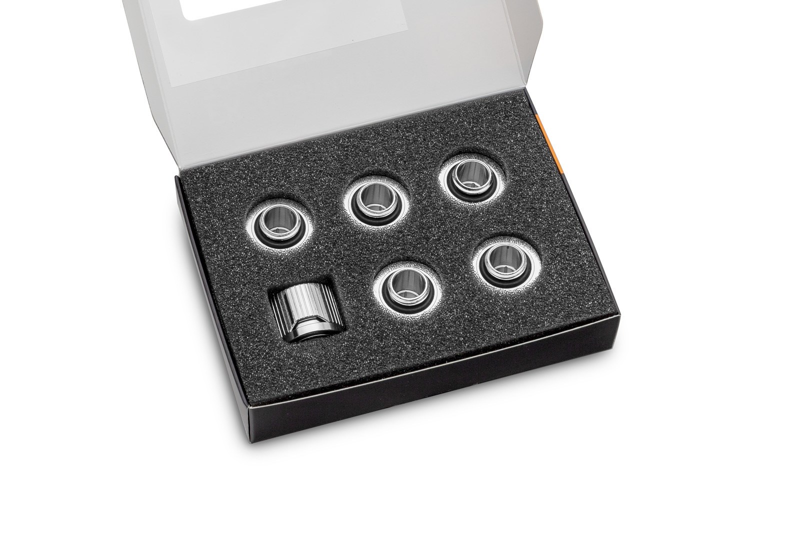 Bloki wodne EK EK-Quantum Torque STC 10/16 - opakowanie 6 szt., srebrne - obrazek 3