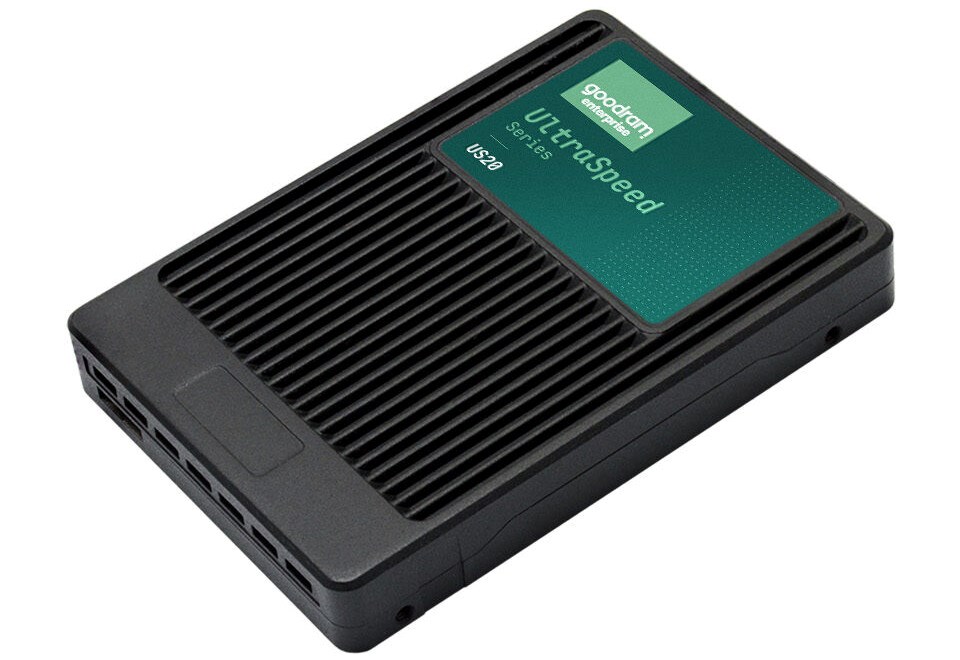 Dysk SSD Goodram US20M 15.36TB E3.S (7.5mm) NVMe Gen5 Single Port GEUS20S3SP-15TIS10B (DWPD 1) ISE