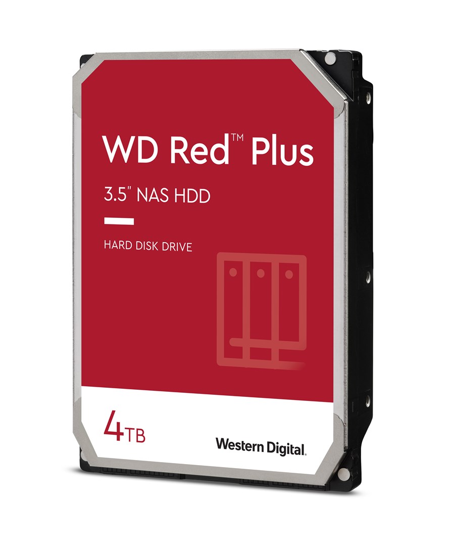 Dysk HDD WD Red Plus WD40EFPX (4 TB ; 3.5"; 256 MB; 5400 obr/min) - obrazek 3