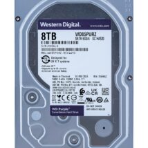 Dysk HDD WD Purple WD85PURZ (8 TB ; 3.5″; 256 MB; 5640 obr/min)