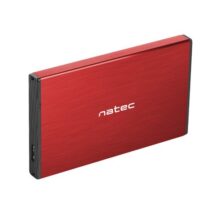 Obudowa NATEC Rhino Go NKZ-1279 (2.5″; USB 3.0; Aluminium; kolor czerwony)
