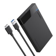 Ugreen Obudowa na dysk SATA 2,5” HDD SSD+kabel 0,5m (czarny)