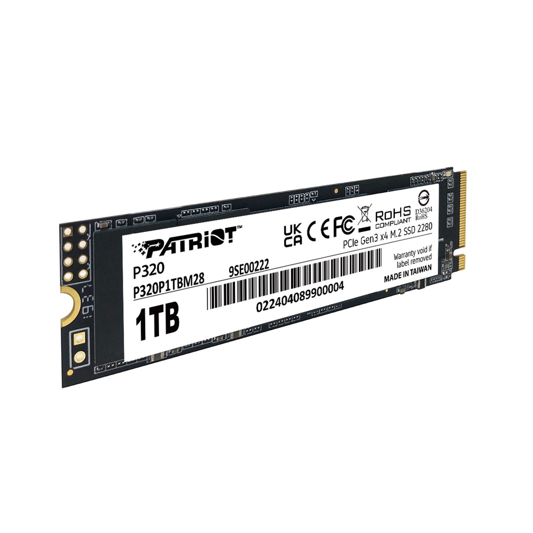 SSD Patriot Viper P320 M.2 PCI-Ex4 NVMe 1TB 3GB/s - obrazek 4