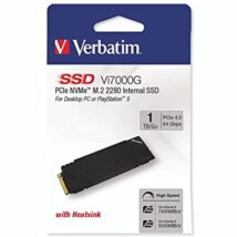 Dysk SSD Verbatim Vi7000G 1TB M.2 PCIe Gen4 NVME 2280 (7400/5500 MB/s)