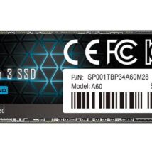 Dysk SSD Silicon Power A60 1TB M.2 PCIe NVMe Gen3x4 TLC 2200/1600 MB/s (SP001TBP34A60M28)