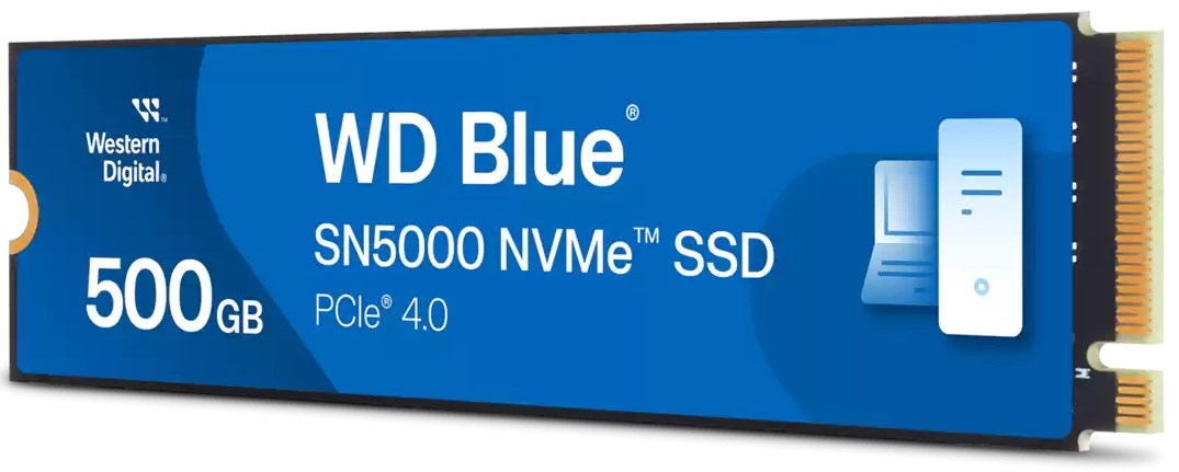 Dysk SSD WD Blue SN5000 500GB M.2 NVMe WDS500G4B0E - obrazek 3