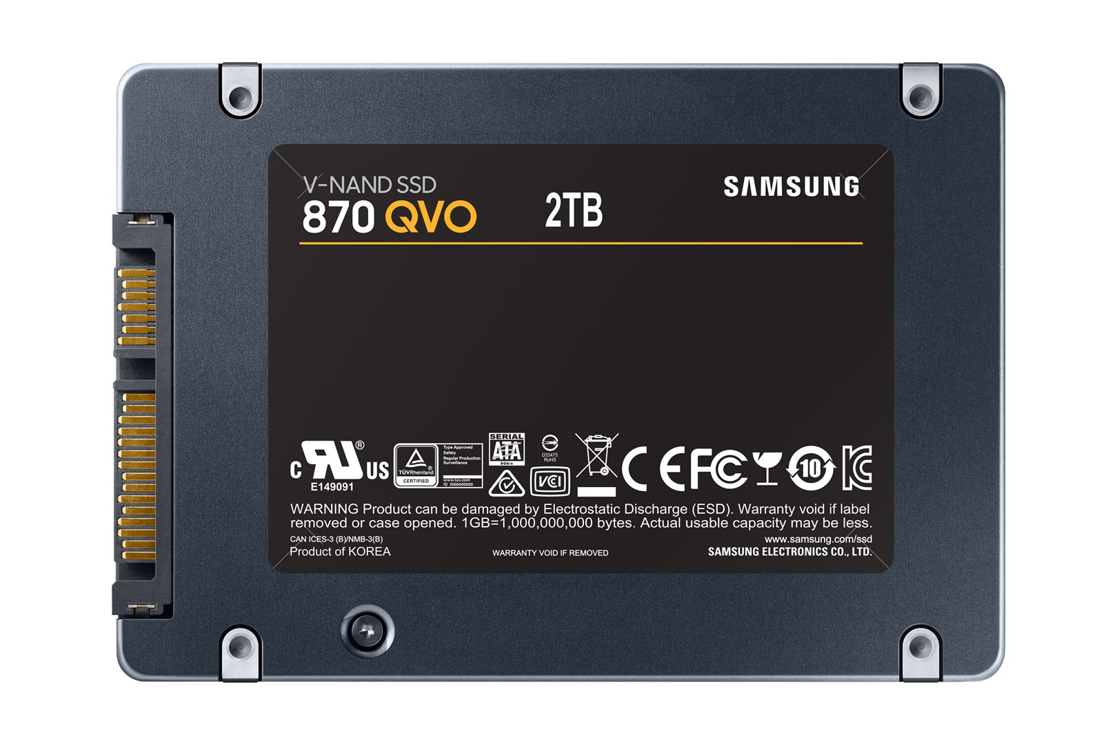 Dysk SSD Samsung 870 QVO 2TB (MZ-77Q2T0BW) - obrazek 3