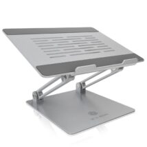 Podstawka pod laptopa ICY BOX IB-NH300 Srebrny Aluminium Silikon 43.2 cm (17″) 3 kg 15 cm