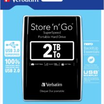 Verbatim Store 'n’ Go zewnętrzny dysk twarde 2048 GB Czarny