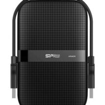 Dysk zewnętrzny HDD Silicon Power Armor A60 (2TB; 2.5″; USB 3.2; 5400 obr/min; Black; SP020TBPHDA60S3A)