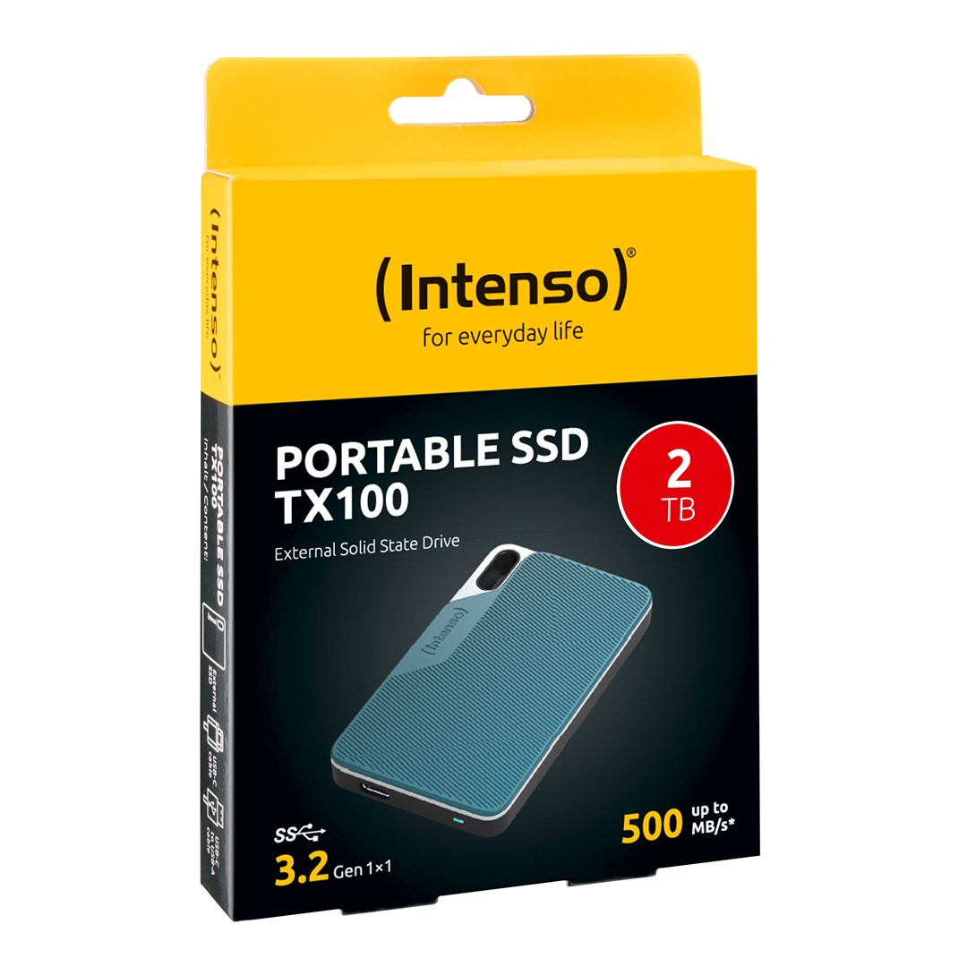 SSD USB3.2 2TB EXT./TX100 INTENSO - obrazek 3