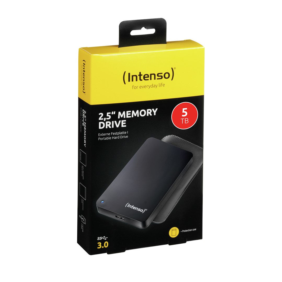 Dysk twardy Intenso 5TB Memory Drive 2.5" czarny USB 3.0, Externe Festplatte - obrazek 3