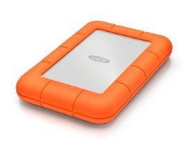 LaCie Rugged Mini zewnętrzny dysk twarde 4 TB Pomarańczowy - obrazek 3
