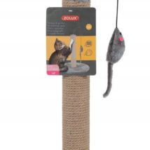 ZOLUX Drapak sizal słupek z zabawką 48cm kol. szary