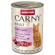 ANIMONDA Cat Carny Adult Indyk z jagnięciną – mokra karma dla kota – 400 g