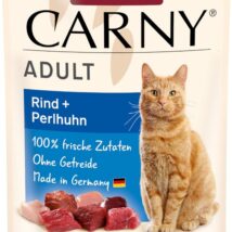 Animonda Carny Adult Pouch Beef,Guinea-fowl 85g