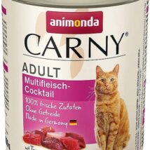 ANIMONDA Carny Adult multi koktajl mięsny – mokra karma dla kota – 800g