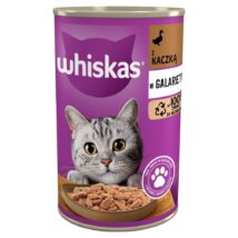 WHISKAS Adult z Kaczką w galaretce – mokra karma dla kota – 400 g
