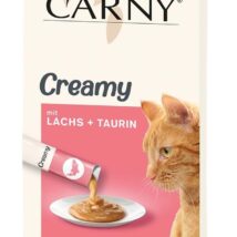 ANIMONDA Carny Creamy z łososiem + tauryna 6x 15g