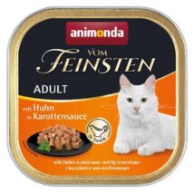 ANIMONDA Vom Feinsten Classic Cat kurczak w sosie marchewkowym – mokra karma dla kota – 100 g