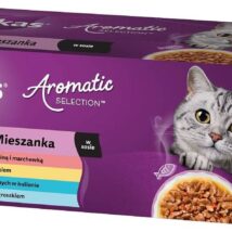WHISKAS Saszetki aromatyczne mix smaków 40x85g