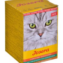 JOSERA Multipack Pate Kurczak kaczka indyk – mokra karma dla kota – 6×85 g