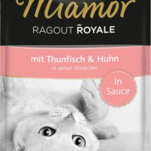 MIAMOR Ragout Royale smak: tuńczyk z kurczakiem w sosie – saszetka 100g
