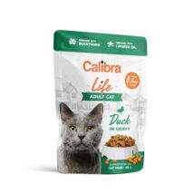 CALIBRA CAT life pouch adult duck in gravy 85g