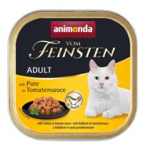 ANIMONDA Vom Feinsten Classic Cat indyk w pomidorowym sosie – mokra karma dla kota – 100g