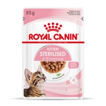ROYAL CANIN FHN Kitten Sterilised w sosie – mokra karma dla kociąt – 12×85 g