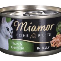 MIAMOR Feine Filets – filety mięsne smak: tuńczyk z warzywami 100g