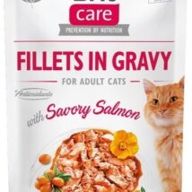 BRIT Care Fillets in Gravy filety z łososiem w sosie – mokra karma dla kota – 85 g