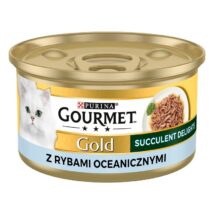 PURINA Gourmet Gold Succulent Delights Ryba oceaniczna – mokra karma dla kota – 85 g