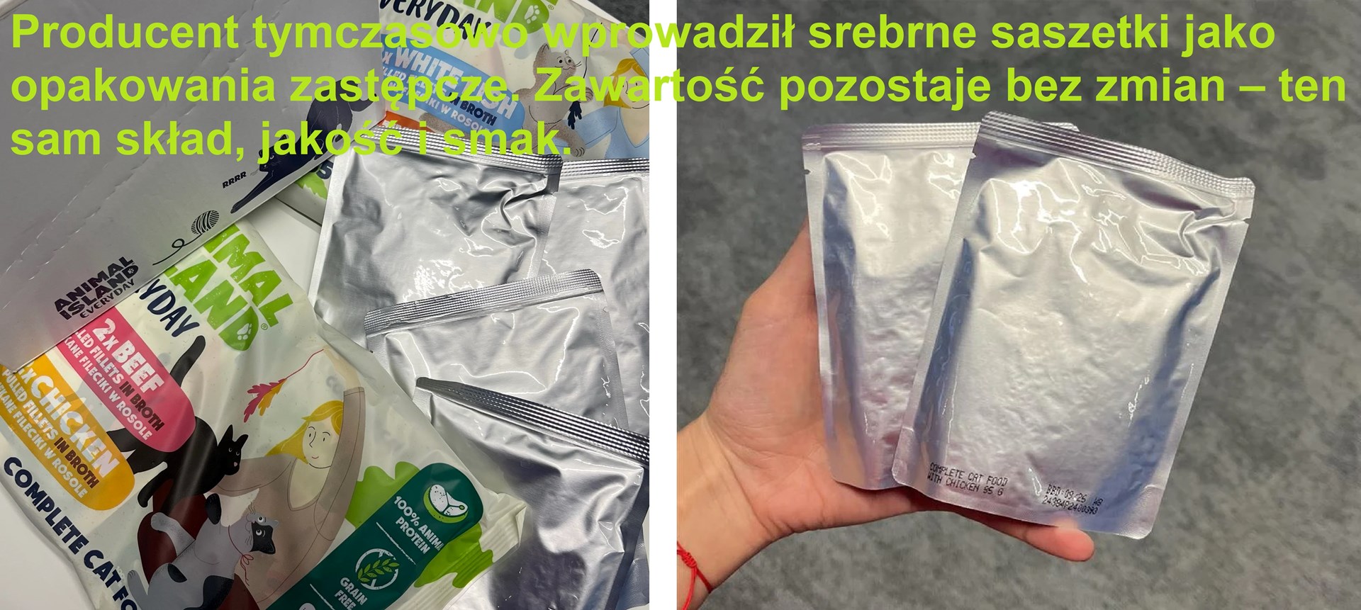 ANIMAL ISLAND Wołowina w filecie - Karma mokra dla kotów - 12x85g - obrazek 4