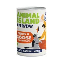 ANIMAL ISLAND Indyk i gęś – Karma mokra dla kotów – 400g