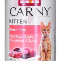 ANIMONDA Carny Kitten Wołowina Indyk – mokra karma dla kota – 400g