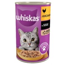 WHISKAS Kurczak w sosie – mokra karma dla kota – 400g