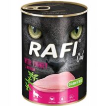 DOLINA NOTECI Rafi z indykiem – mokra karma dla kota – 400g