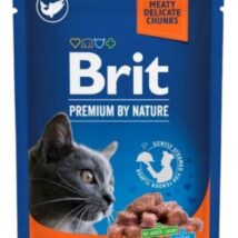 BRIT Premium Cat Salmon Sterilised – mokra karma dla kota – 100 g
