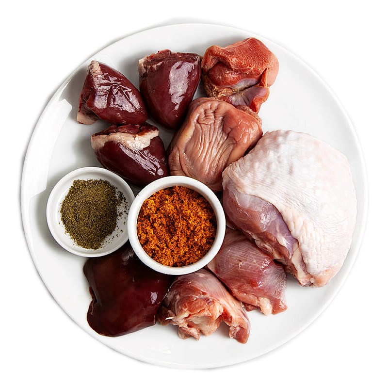 3Coty TURKEY + CHICKEN + KRILL for Senior Cats 80g - obrazek 4